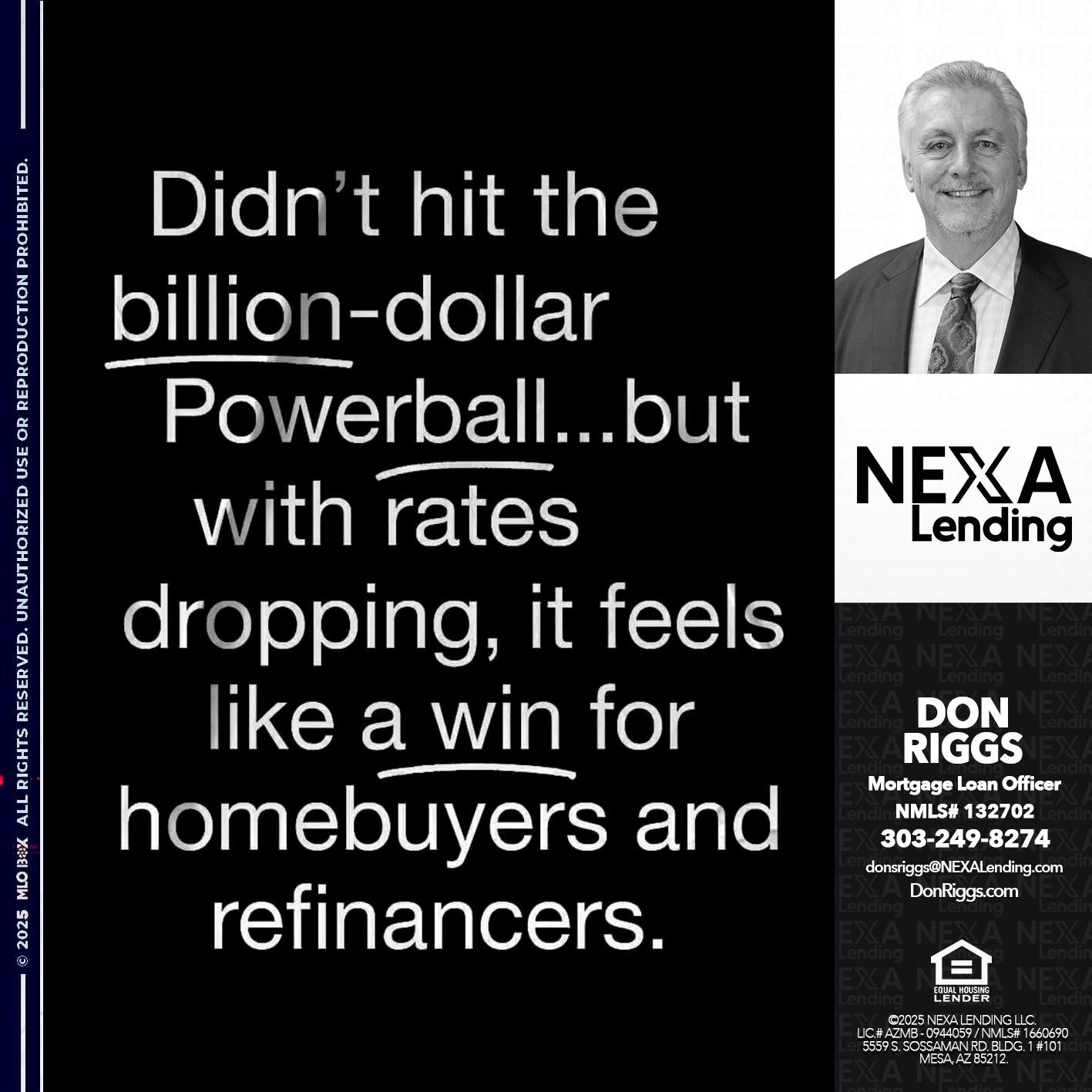 DIDNT HIT - Don S Riggs -Sr. Loan Officer | Recruiter